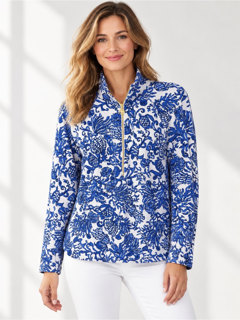 Lilly Pulitzer Half Zip Jacket